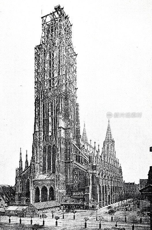 乌尔姆大教堂1889