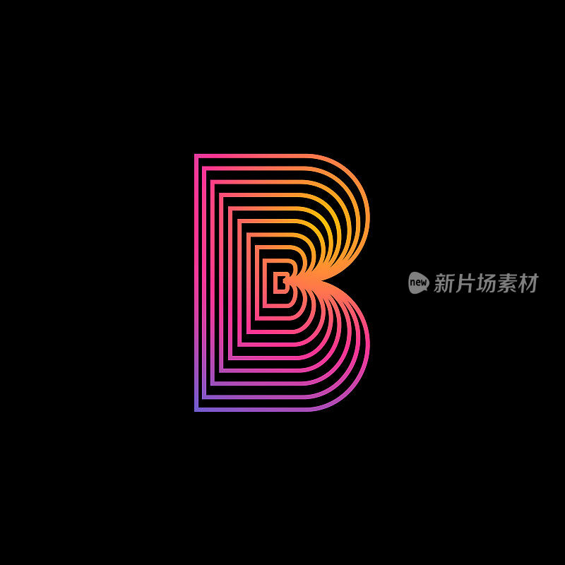 B字母标志