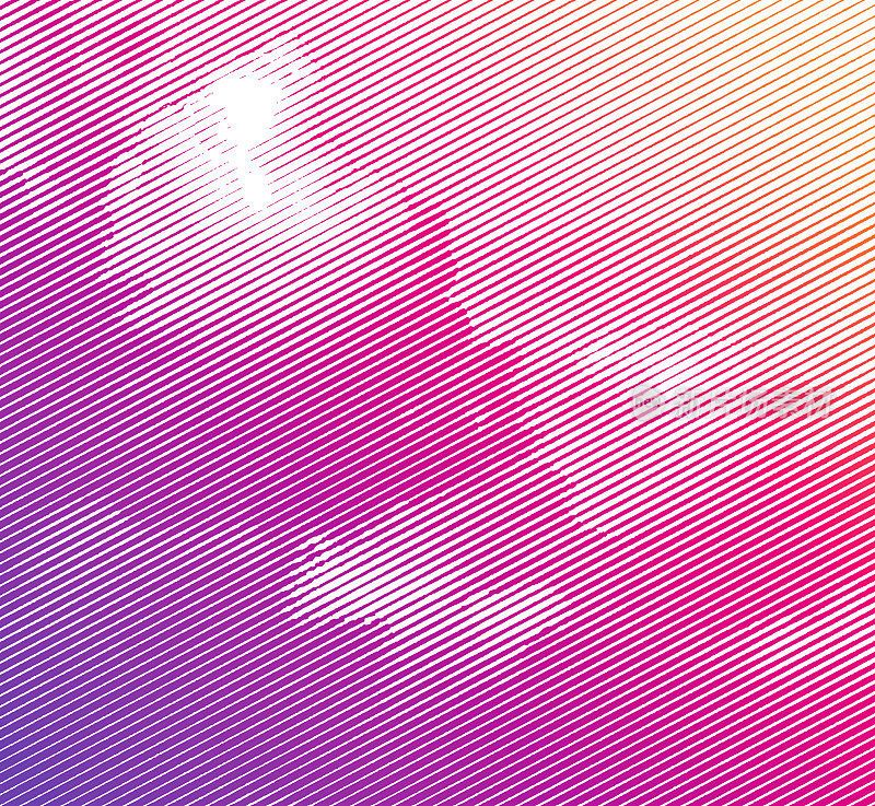 Cloudscape的矢量插图