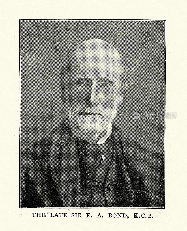 爱德华・奥古斯都・邦德爵士，维多利亚时期的英国图书管理员，19世纪90年代19世纪