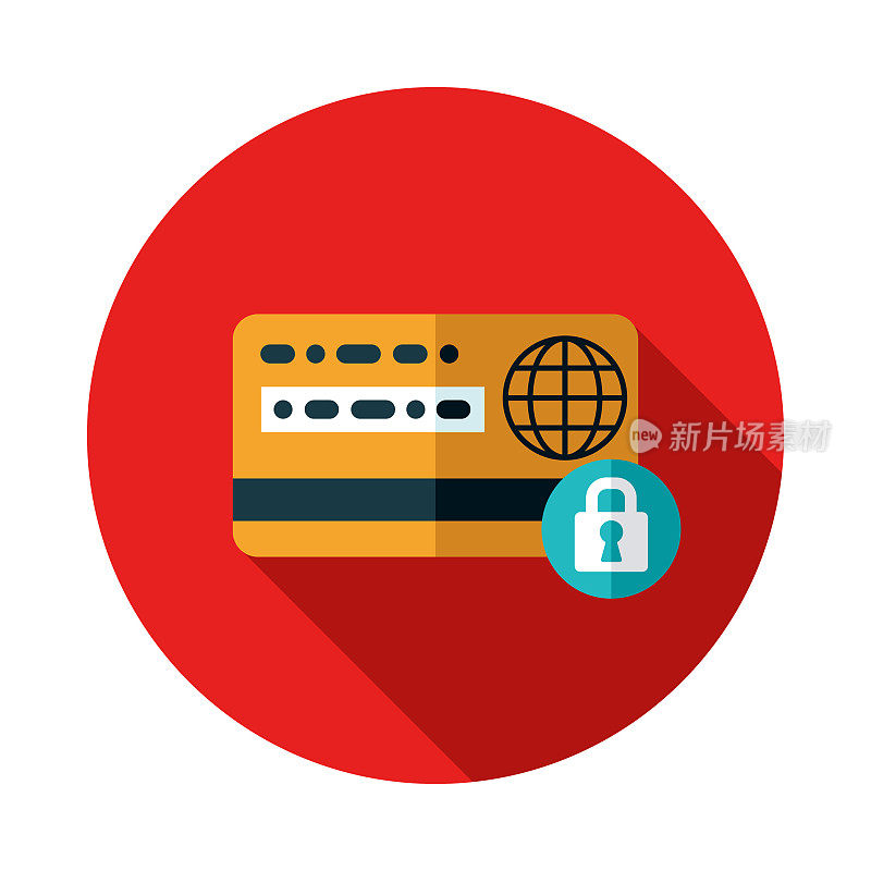 安全信用卡交易在线安全图标