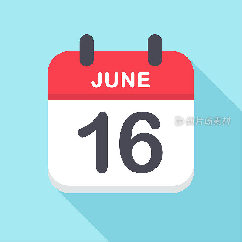 6月16日-日历图标