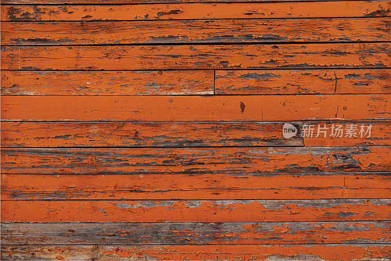 谷仓木板开裂剥落油漆橙色棕色垃圾矢量背景