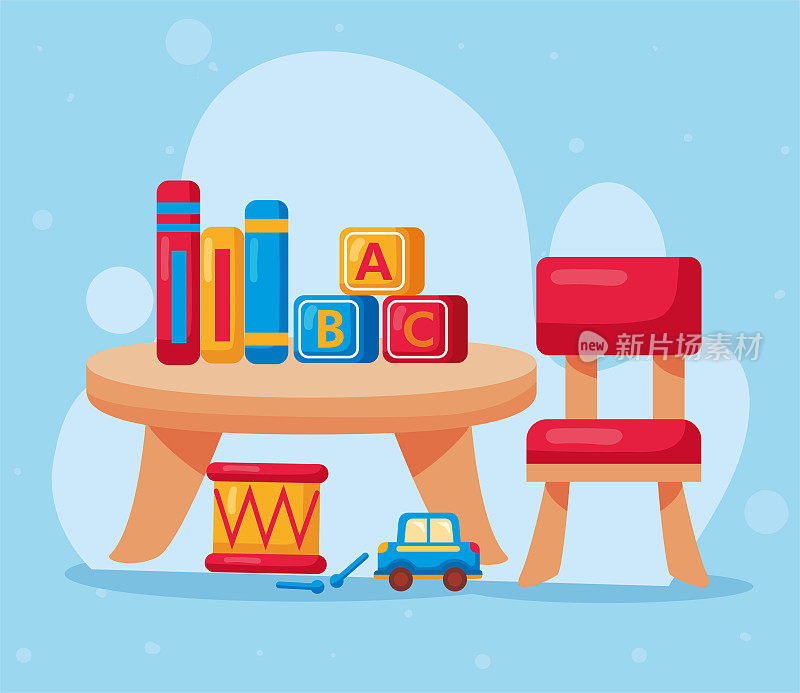 幼儿园桌椅