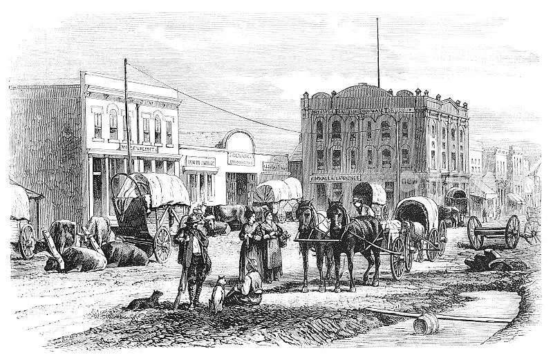 1867年，犹他州盐湖城