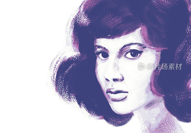 一个女人的四分之三的肖像