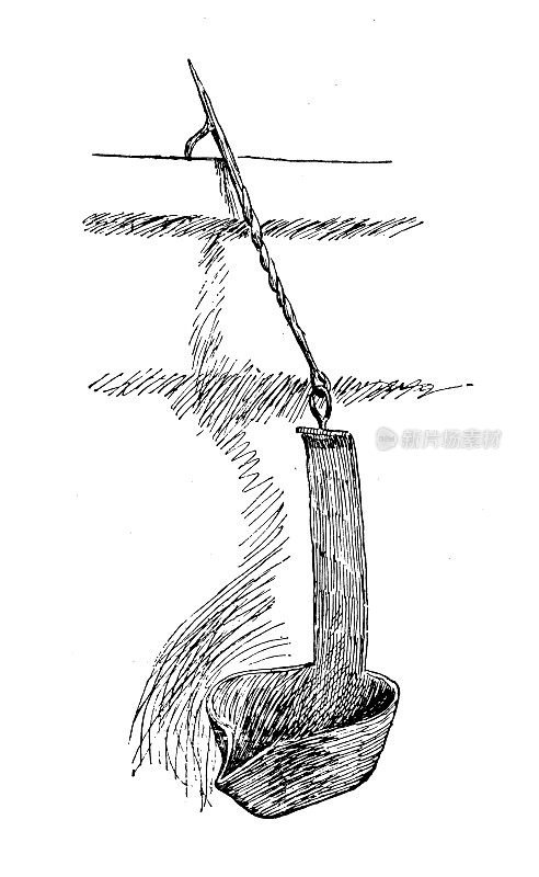 汉普顿县,马萨诸塞州的古董图像:灯