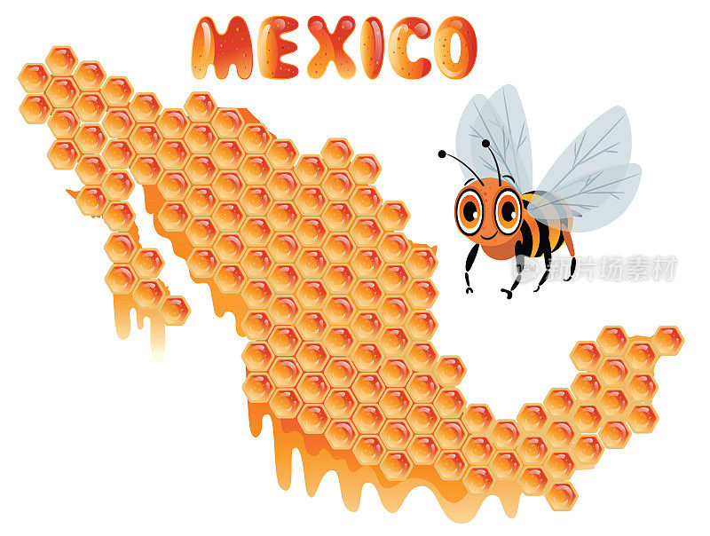 墨西哥和蜂蜜