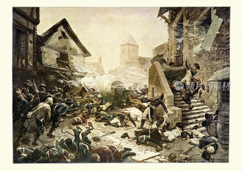 《肖雷之战》或《穆兰将军的自杀》，法国革命战争