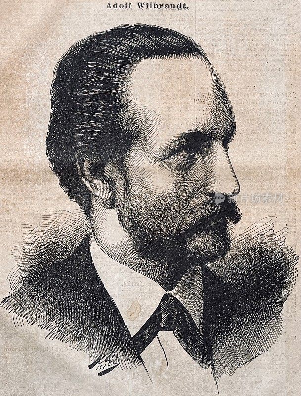 阿道夫・冯・威尔布兰特，维也纳堡剧院的作家和导演