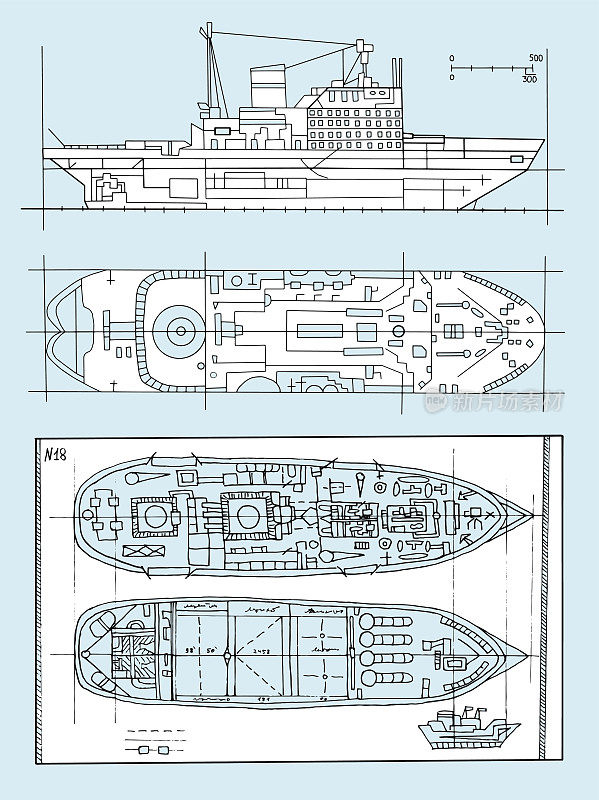 现代船舶设计方案集