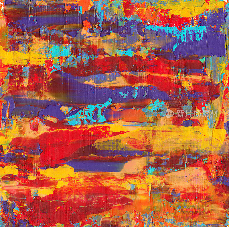 抽象的彩色画