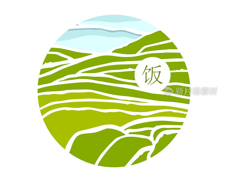 级联。中国水稻