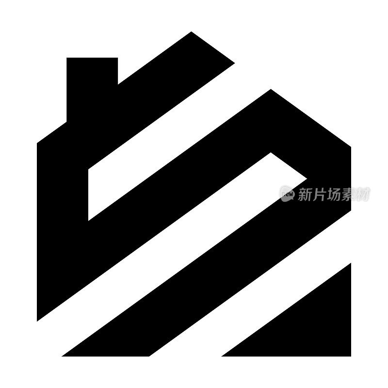 S为建筑、家居、房屋、房地产、建筑、物业的标志设计。