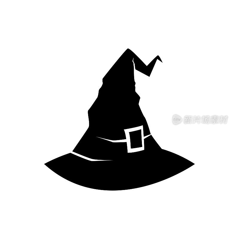 女巫帽图标。