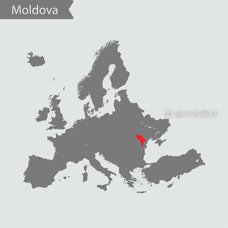 摩尔多瓦地图