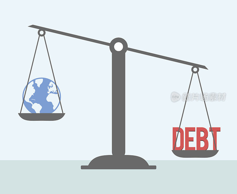 债务与世界。