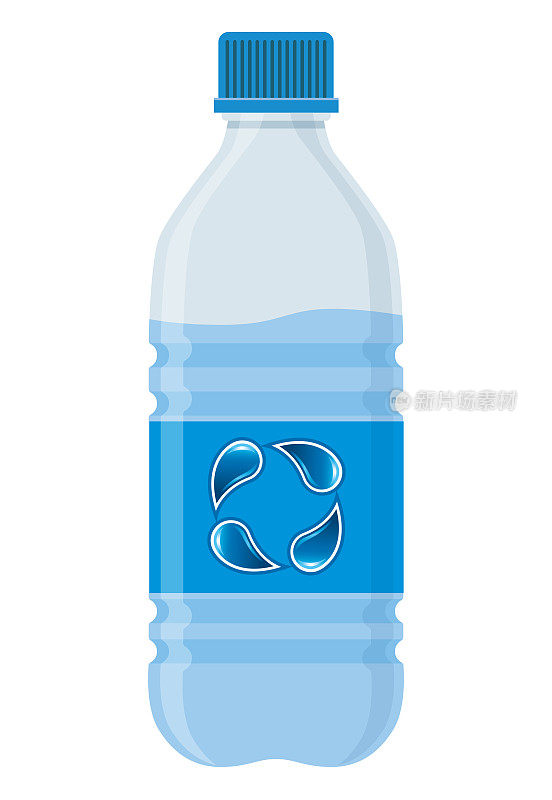一瓶水的图标