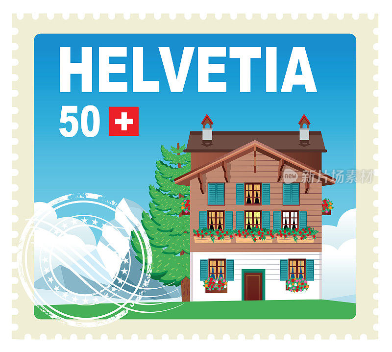 瑞士的Helvetia邮票屋