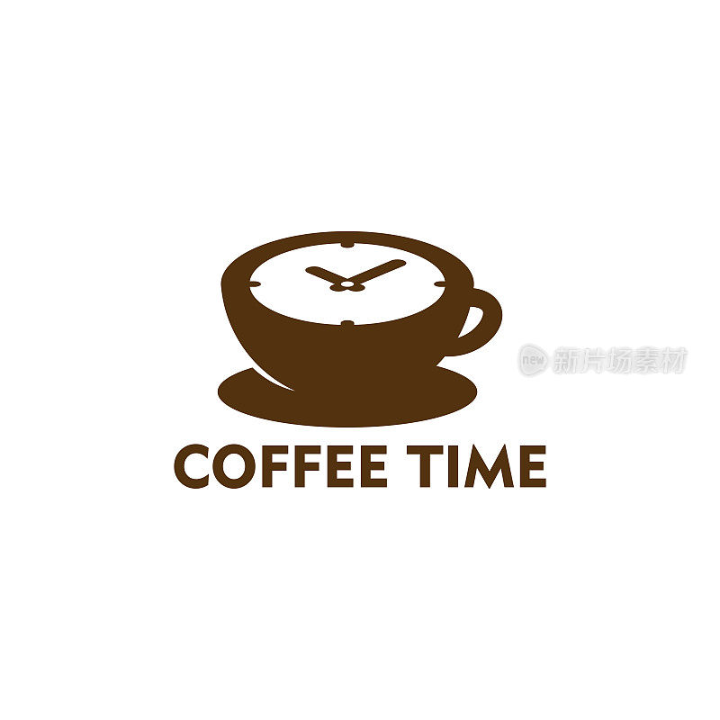 咖啡时间Logo模板设计