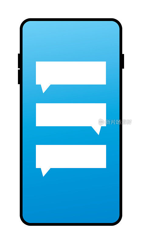 智能手机短信图标