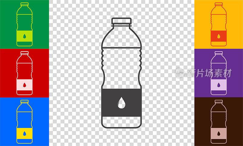 水瓶图标。