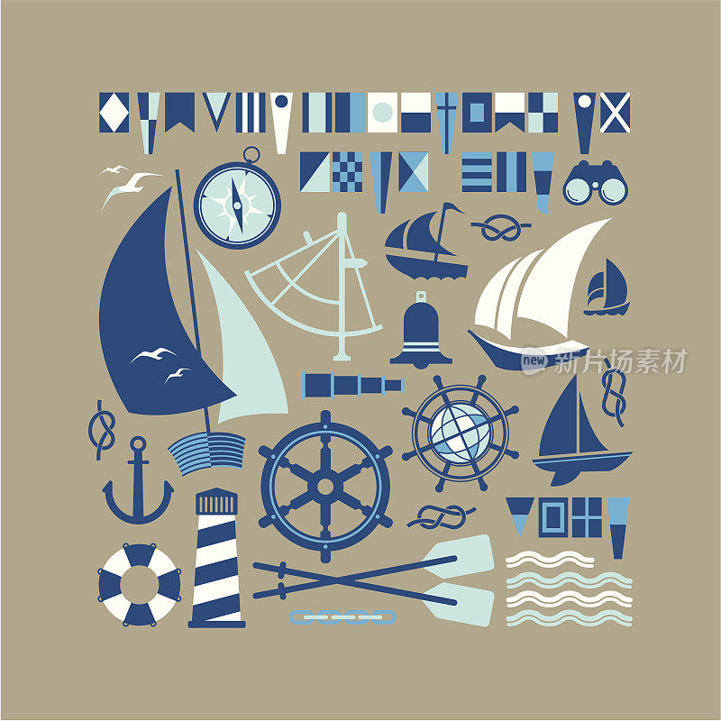 帆船象征
