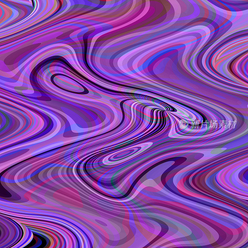 紫色曲线图案