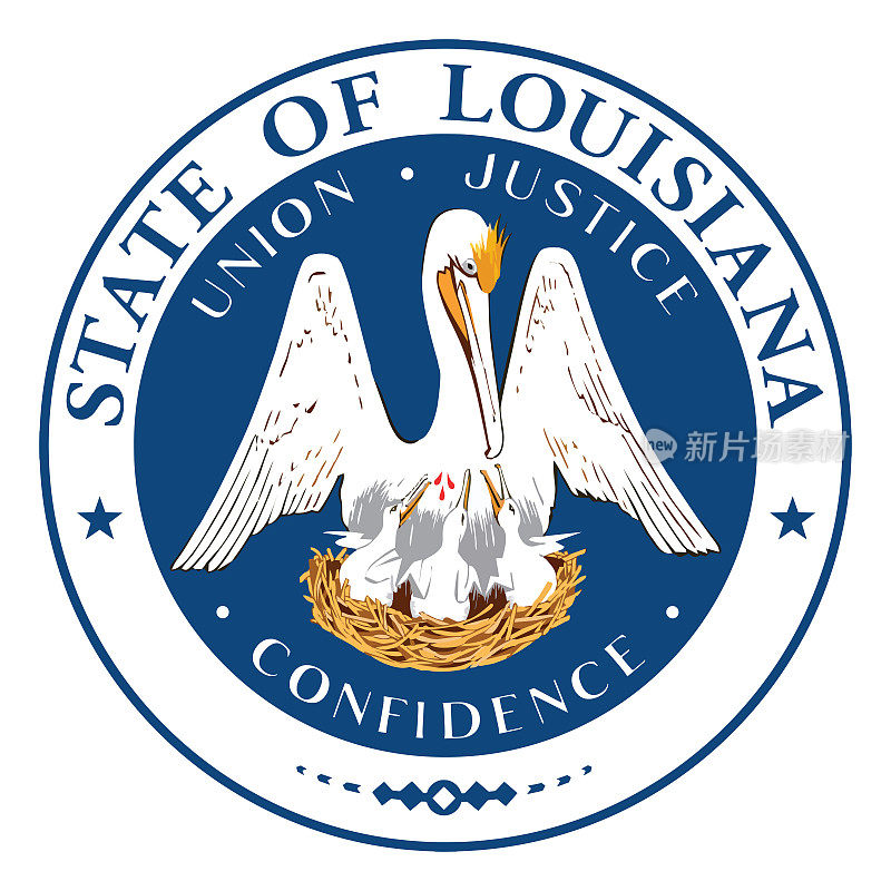 路易斯安那州州旗。