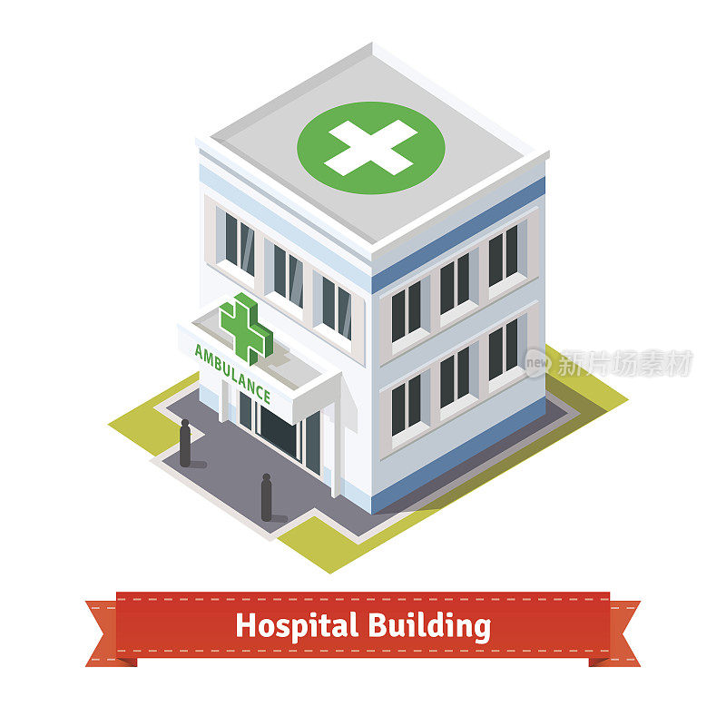 医院和救护大楼