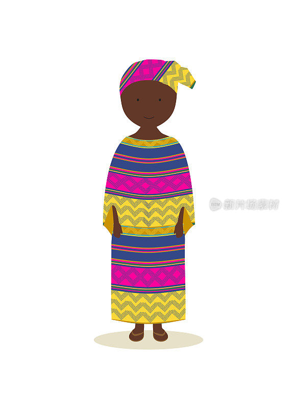 马里妇女的传统服装