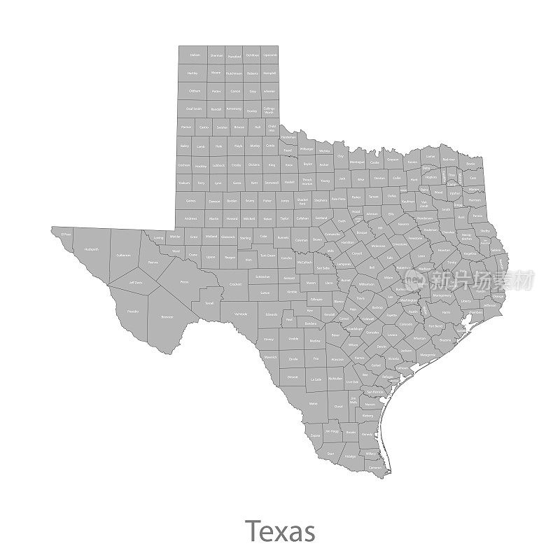 德州地图