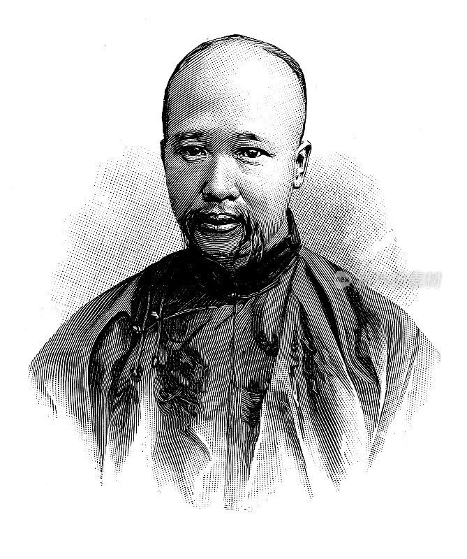 仿古形象:康裕威