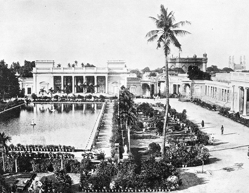 1895年印度的人物和地标:尼扎姆宫
