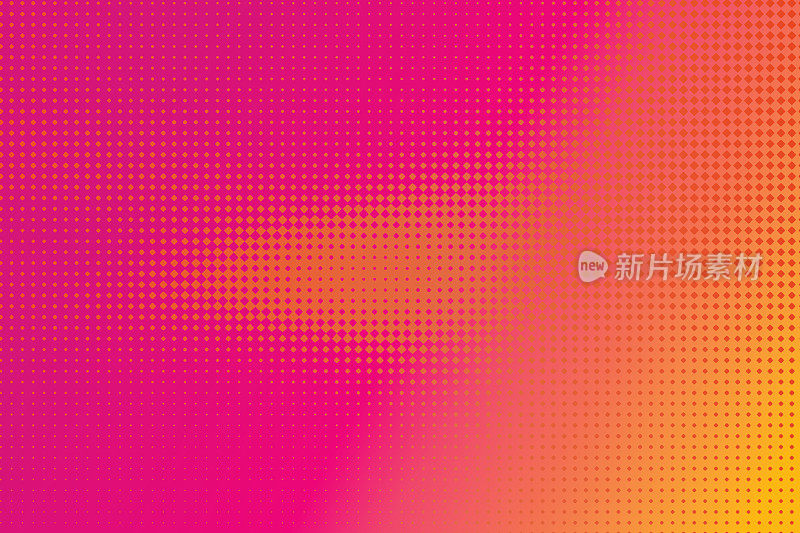 彩色半色调图案抽象背景