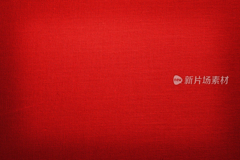 红色纺织背景与Vignette