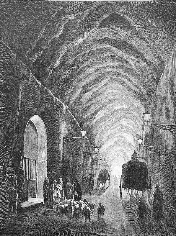那不勒斯,Piedigrotta节,隧道