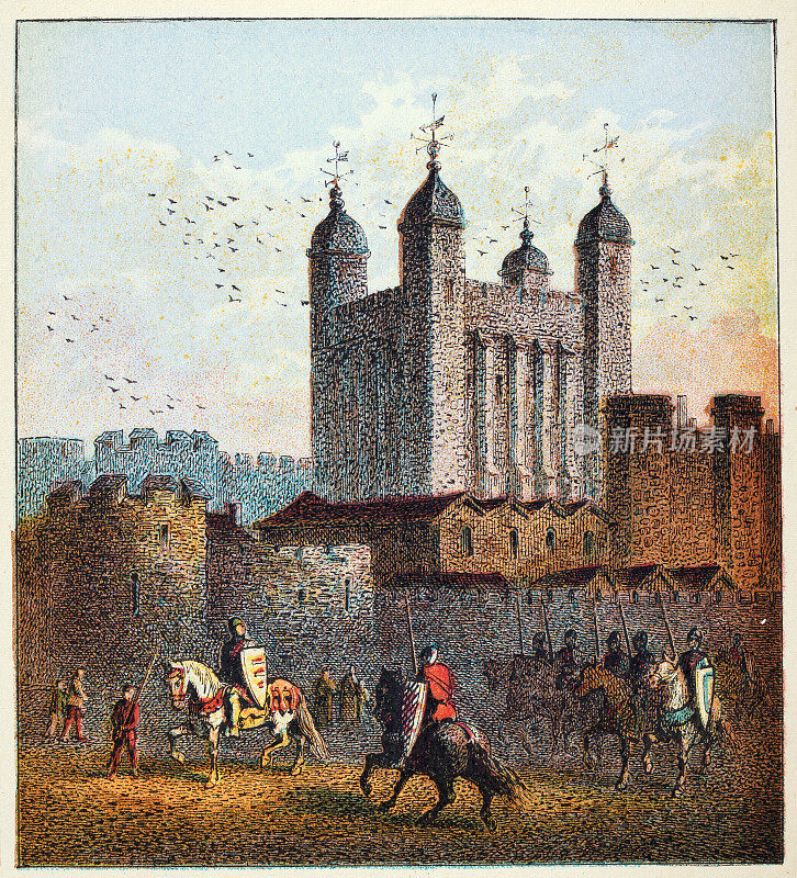 白塔，中世纪的伦敦塔