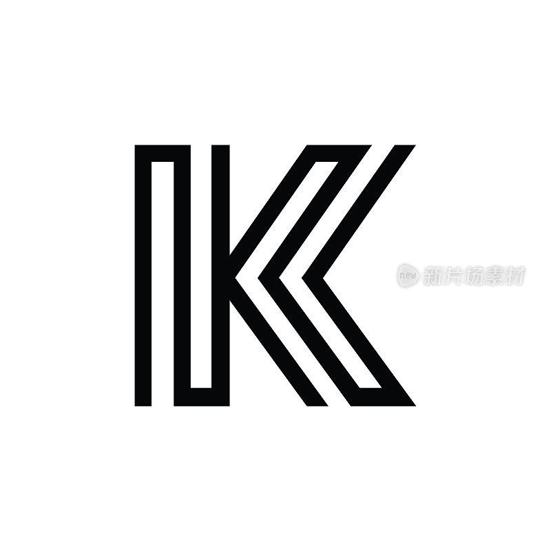 Logo设计与字母K