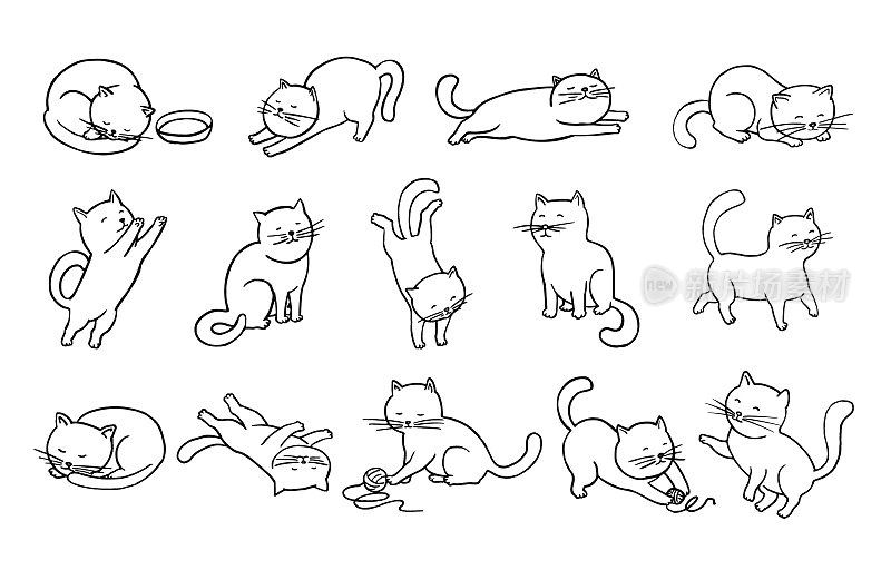 猫涂鸦集