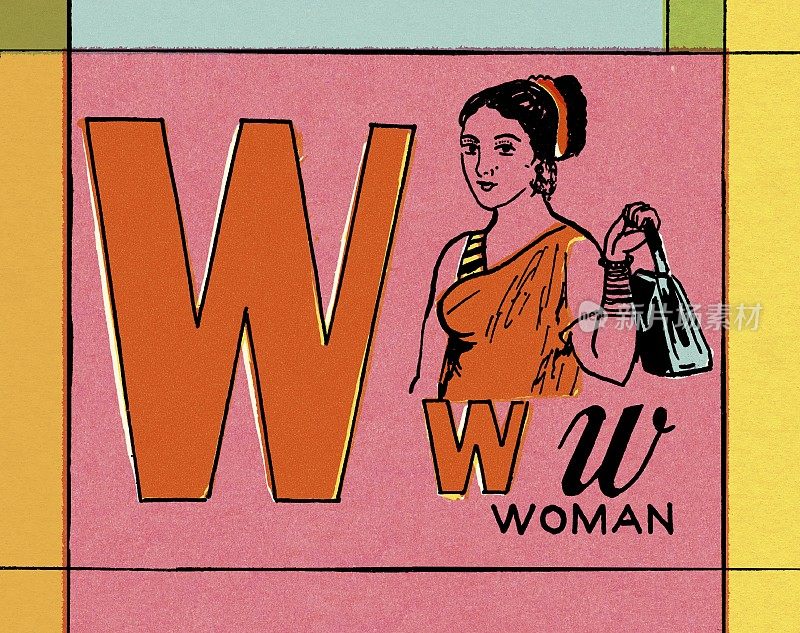 W代表女人