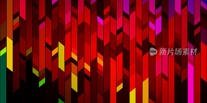 红色鲜艳的背景