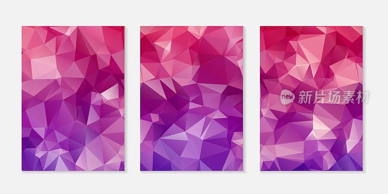 抽象几何形状背景