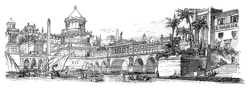 1880年的亚历山大古玩城