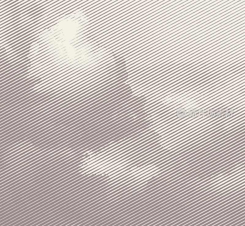 Cloudscape的矢量插图