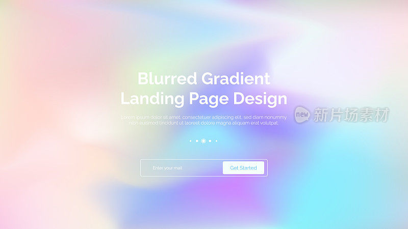 抽象模糊梯度流体矢量背景设计壁纸模板，具有动态色彩、波浪和混合。未来的现代背景设计的业务，演示，广告，横幅