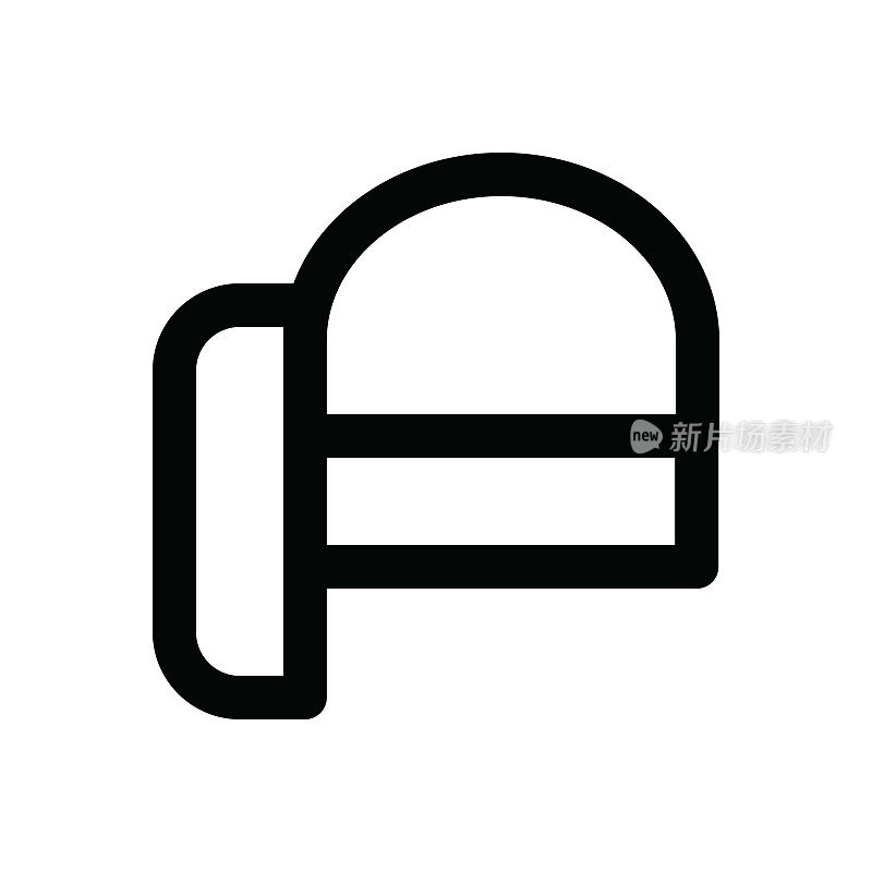 设备细线图标-可编辑笔画