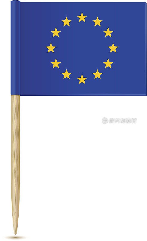 欧盟官方旗帜牙签