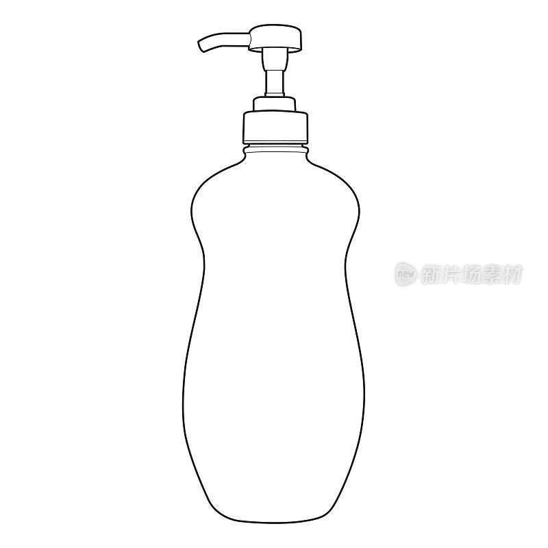 洗液或膏霜泵瓶载体