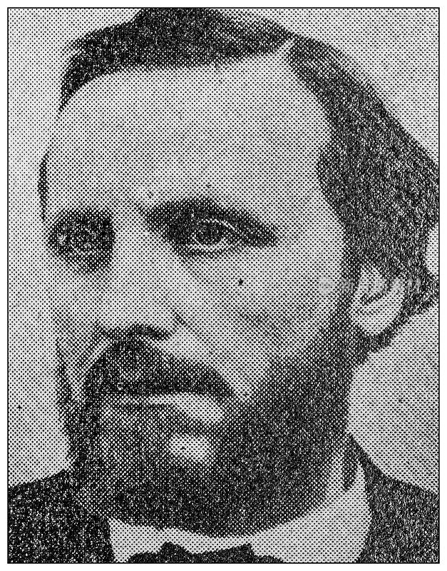 古色古香的名人肖像:威廉・A・派尔